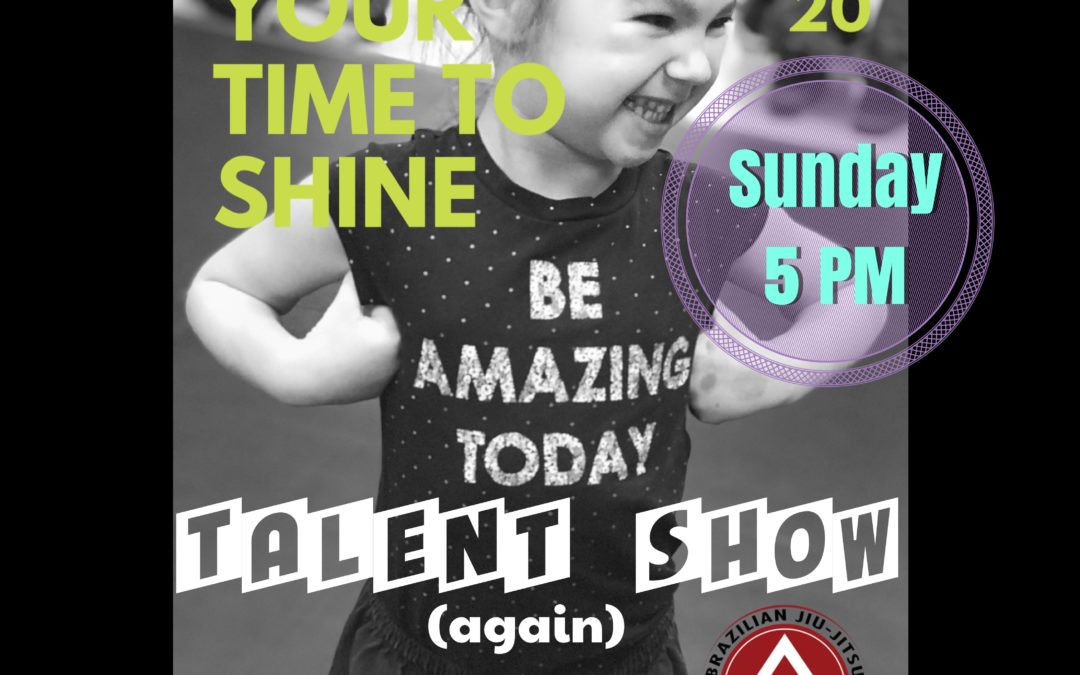 Talent show time and date!