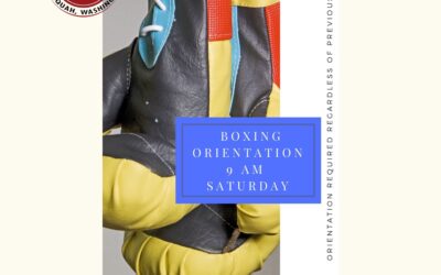 Next Boxing Orientation: This Saturday