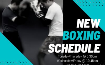 New Boxing Schedule