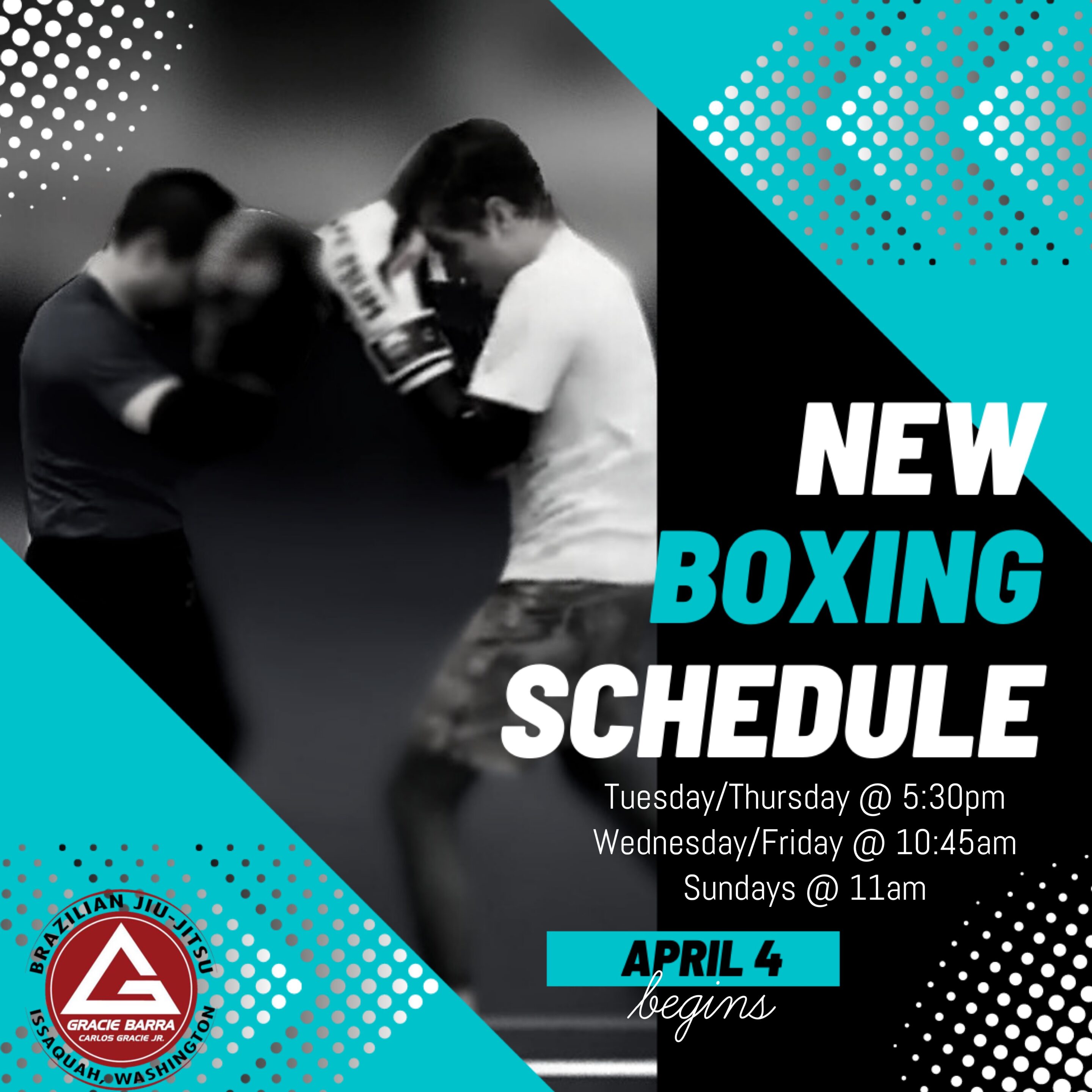 New Boxing Schedule