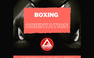 Next Boxing Orientation: August 6
