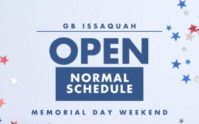 Normal Schedule for Memorial Day