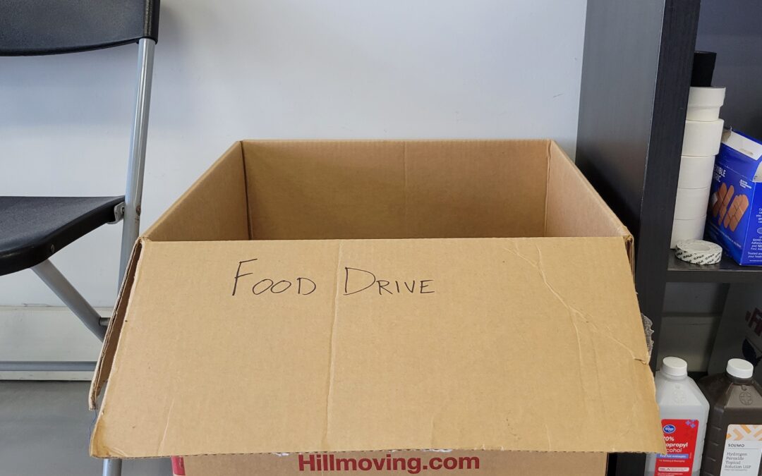 Food Drive for Issaquah Food Bank 7/26 – 8/12