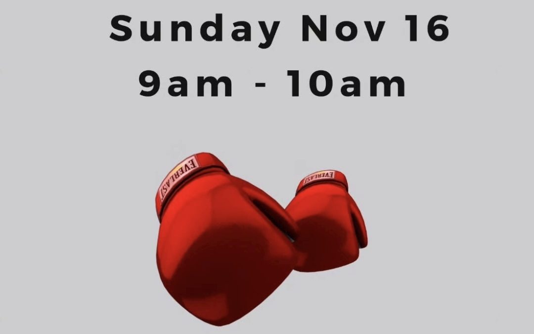 Boxing Orientation on 11/16 at 9am