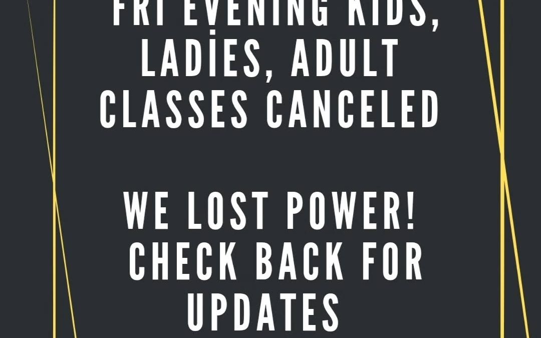 Friday Classes Canceled