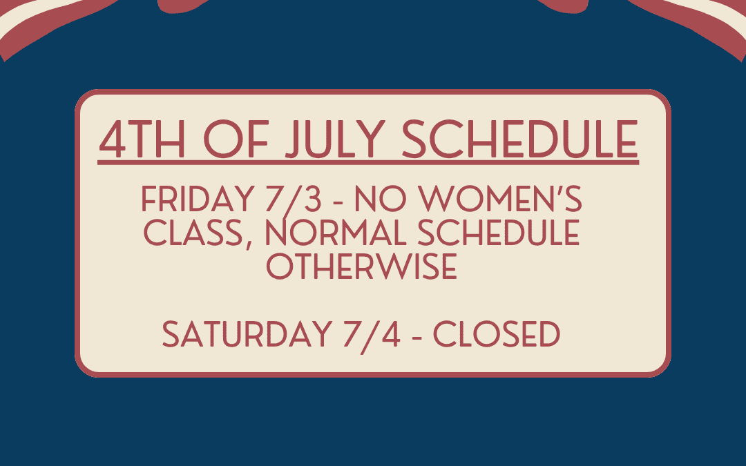 4th Of July Schedule