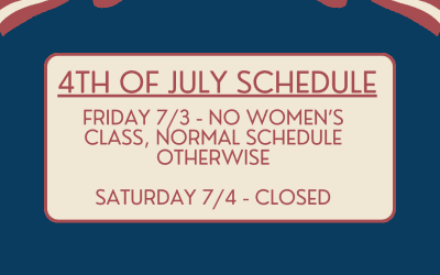 4th Of July Schedule